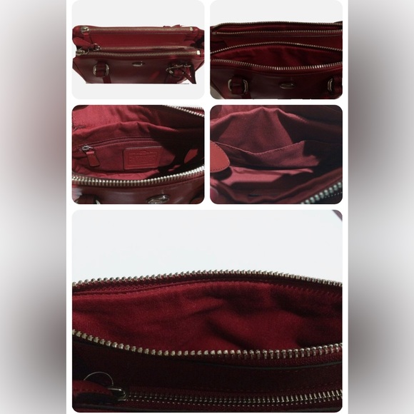 EUC COACH F32829 Peyton Leather Mini Carryall Satchel/Crossbody - Picture 9 of 9